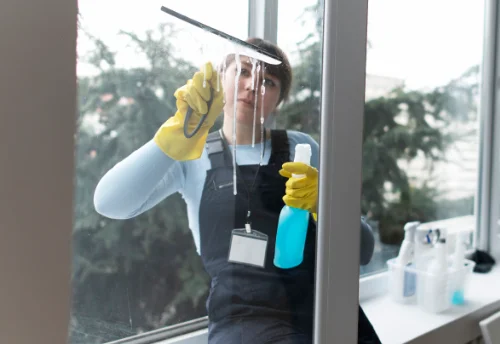 Nettoyage de vitres intérieures et extérieures à Lieusaint